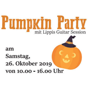 Einladung zur Pumpkin Party am 26. Oktober 2019